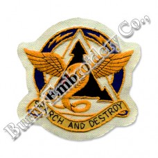 Uniform Accessories Machine Embroidery Badges Patch